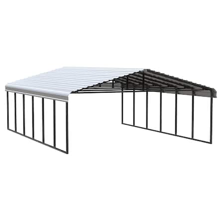 Arrow Storage Products Carport 20 ft. x 29 ft. x 9 ft. Eggshell CPH202909